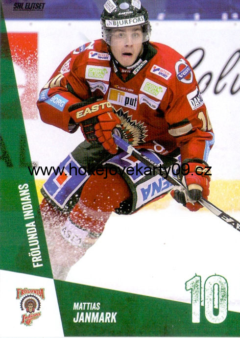 14-15 SHL - Mattias JANMARK č. 186