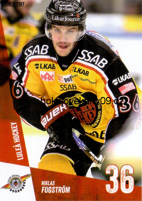 14-15 SHL - Niklas FOGSTRÖM č. 251