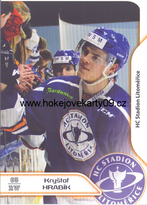 17-18 Premium Cards - Kryštof HRABÍK č. 164