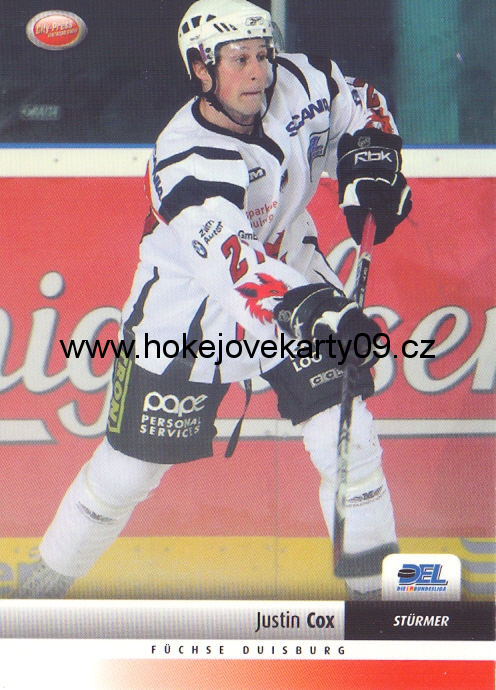 07-08 DEL - Justin COX č. 105
