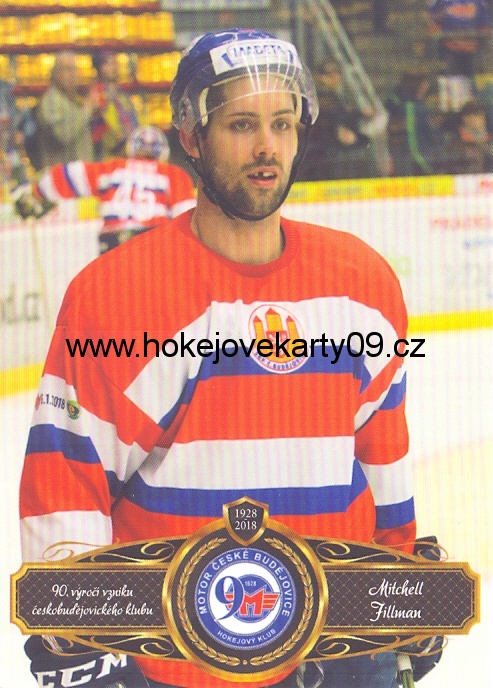 17-18 Premium Cards - Mitchell FILLMAN č. 04