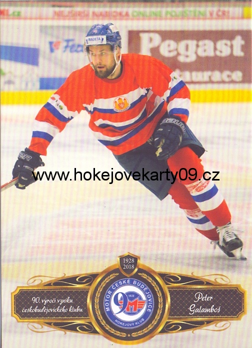 17-18 Premium Cards - Peter GALAMBOŠ č. 06