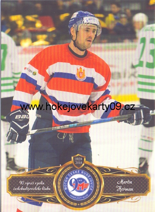 17-18 Premium Cards - Martin HEŘMAN č. 07