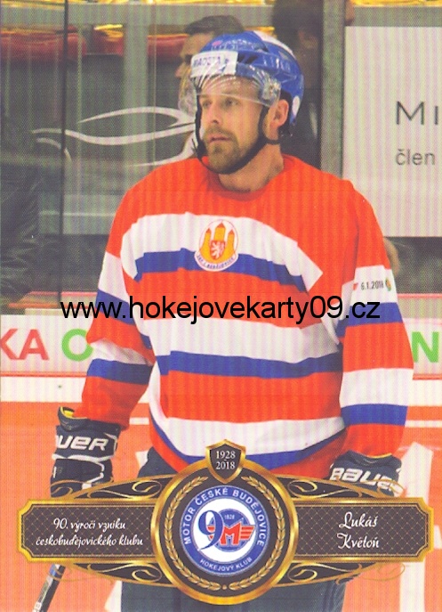 17-18 Premium Cards - Lukáš KVĚTOŇ č. 09