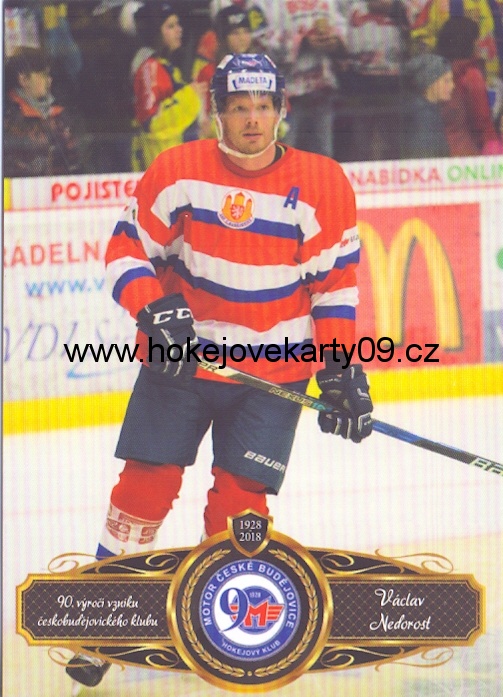 17-18 Premium Cards - Václav NEDOROST č. 13