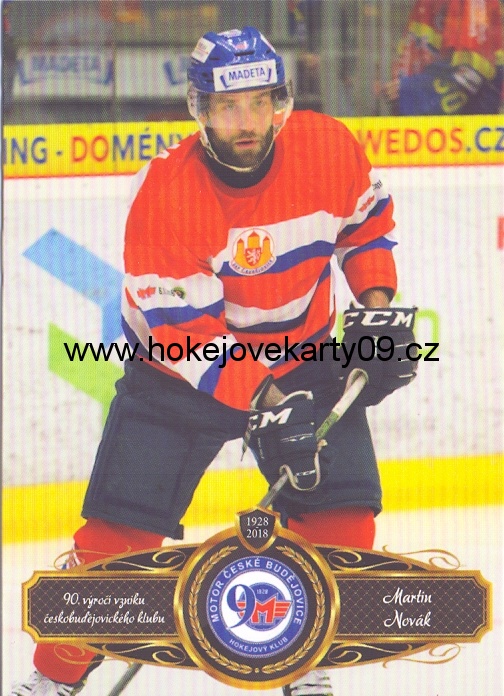 17-18 Premium Cards - Martin NOVÁK č. 14