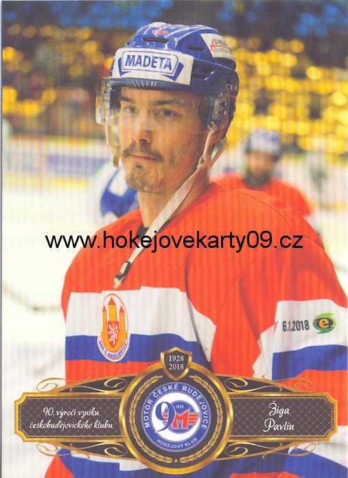 17-18 Premium Cards - Žiga PAVLIN č. 15