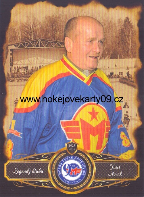 17-18 Premium Cards - Josef NOVÁK č. 19