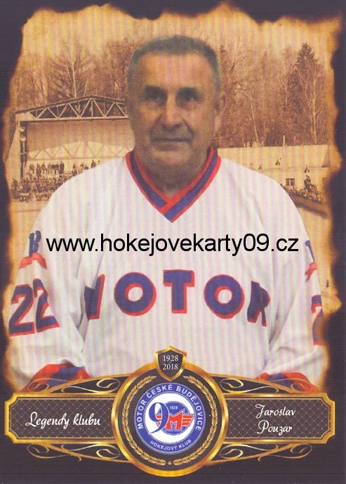 17-18 Premium Cards - Jaroslav POUZAR č. 20