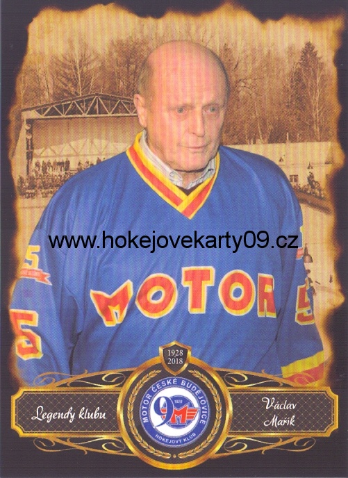 17-18 Premium Cards - Václav MAŘÍK č. 26