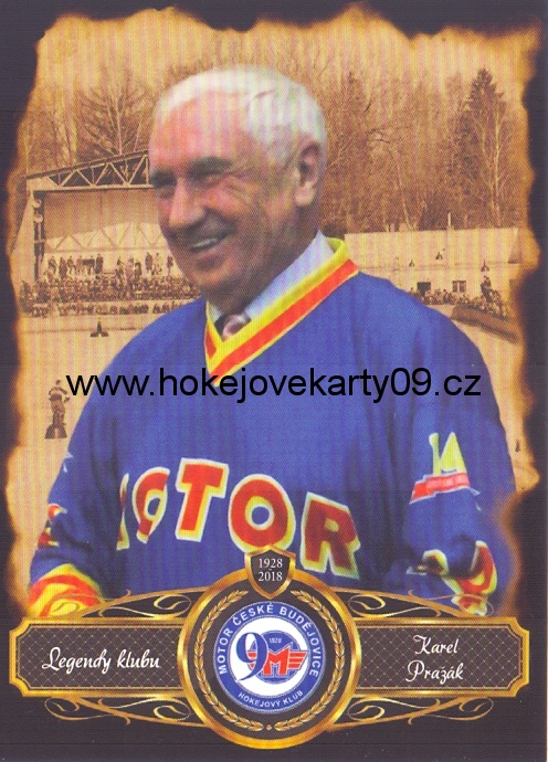 17-18 Premium Cards - Karel PRAŽÁK č. 28
