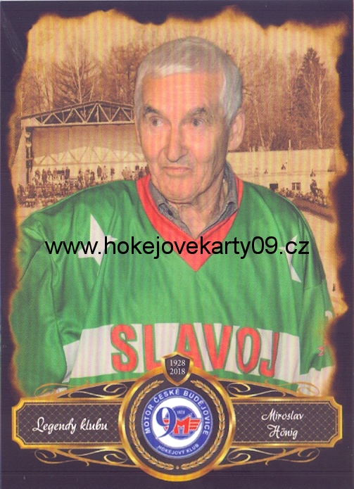 17-18 Premium Cards - Miroslav HÖNIG č. 29