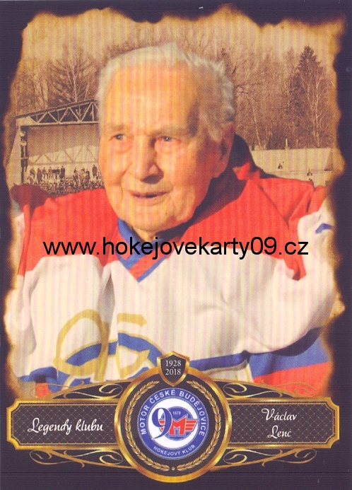 17-18 Premium Cards - Václav LENC č. 30
