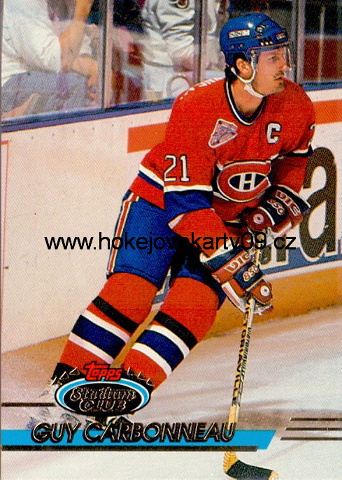93-94 Stadium Club - Guy CARBONNEAU č. 1