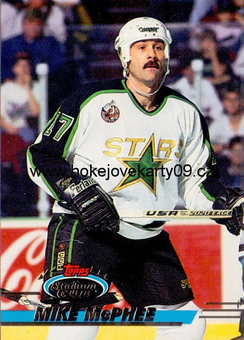 93-94 Stadium Club - Mike McPHEE č. 6