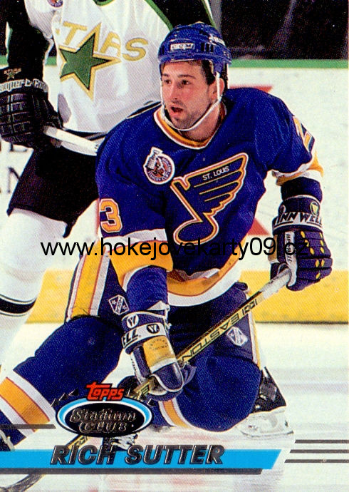 93-94 Stadium Club - Rich SUTTER č. 46