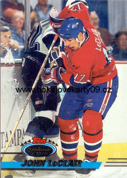 93-94 Stadium Club - John LeCLAIR č. 95