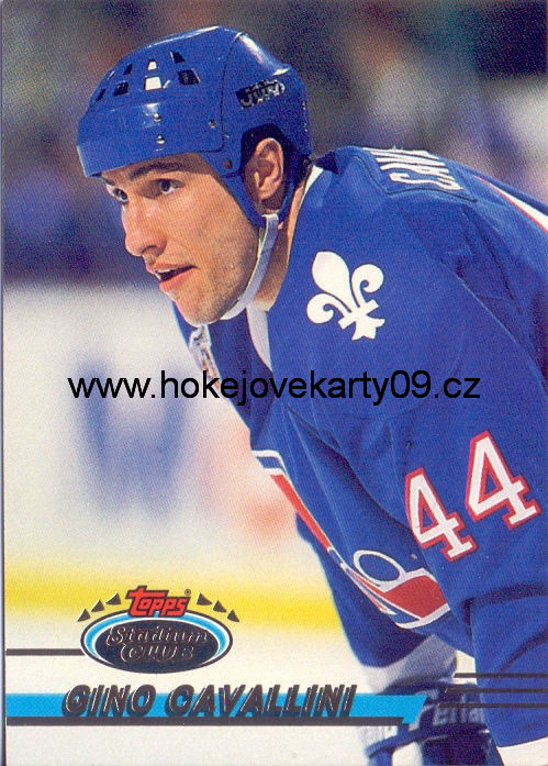 93-94 Stadium Club - Gino CAVALLINI č. 152