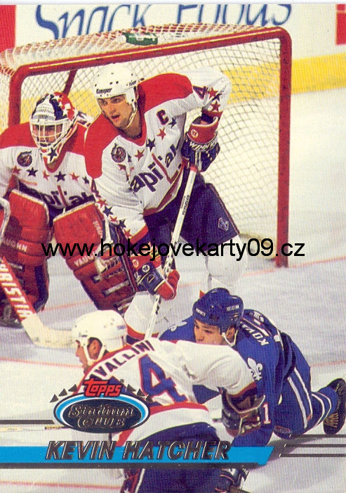 93-94 Stadium Club - Kevin HATCHER č. 153