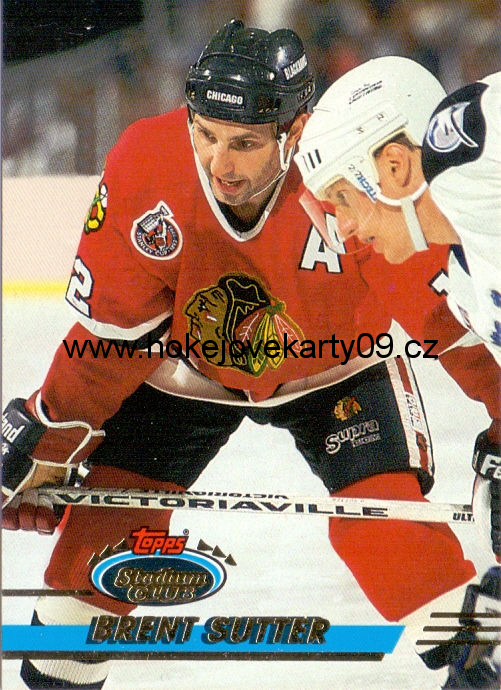 93-94 Stadium Club - Brent SUTTER č. 211