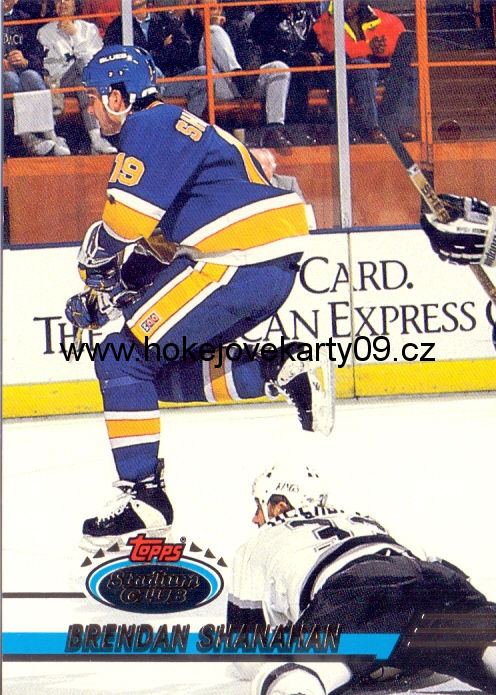 93-94 Stadium Club - Brendan SHANAHAN č. 389