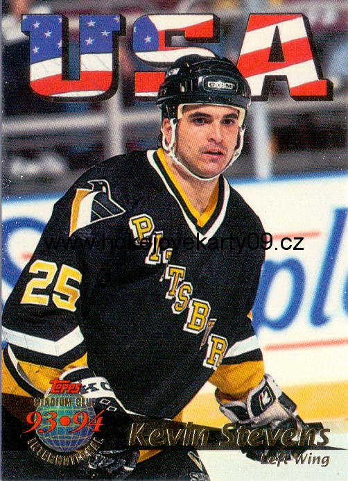 93-94 Stadium Club - Kevin STEVENS č. 457