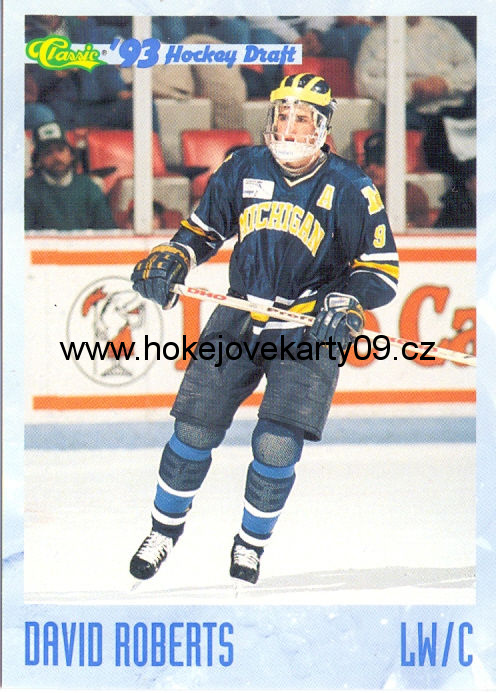 93-94 Classic Draft - David ROBERTS č. 76