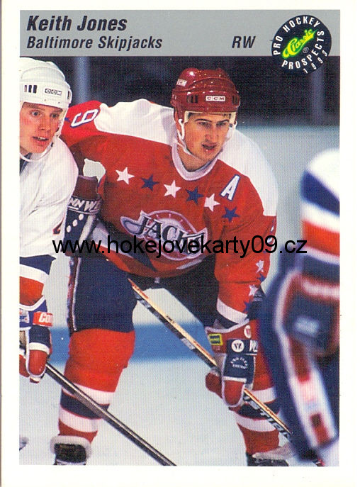 92-93 Classic - Keith JONES č. 43