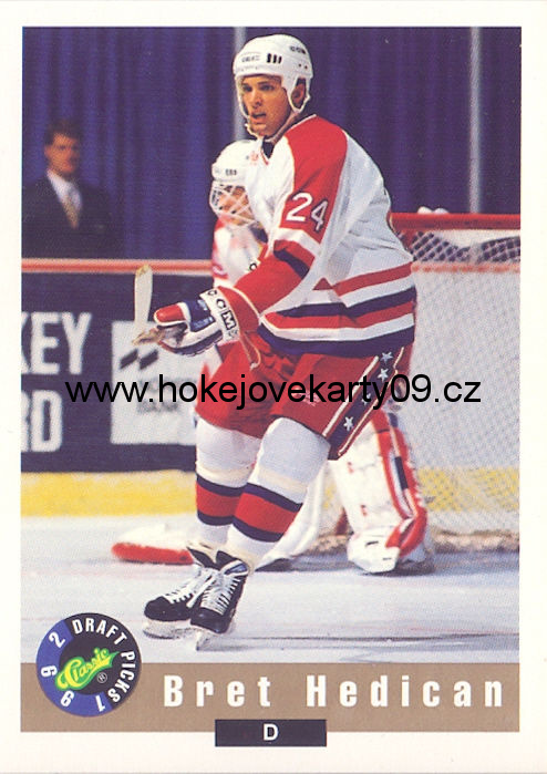 92-93 Classic Draft - Bret HEDICAN č. 87