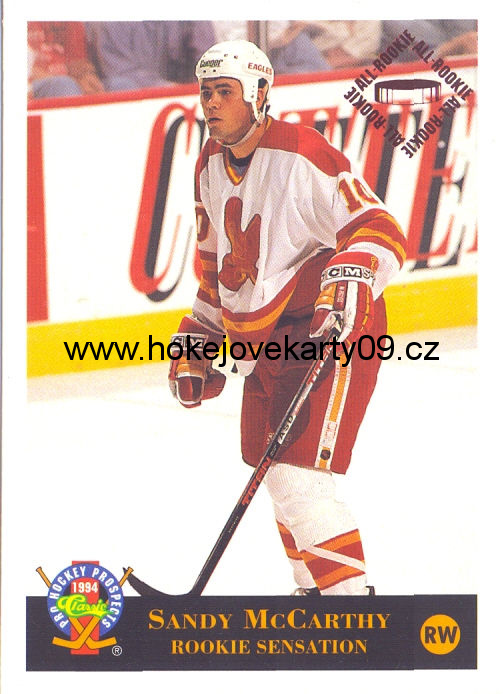 93-94 Classic - Sandy McCARTHY č. 22
