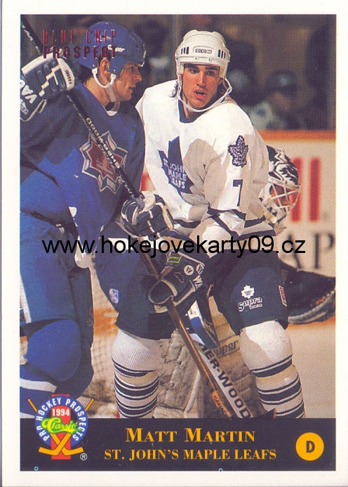 93-94 Classic - Matt MARTIN č. 150