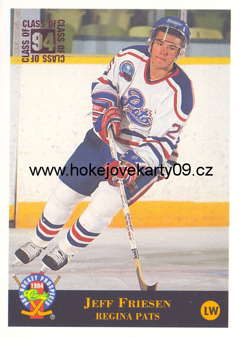 93-94 Classic - Jeff FRIESEN č. 202