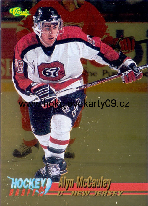 95-96 Classic Draft - Alyn McCAULEY č. 53 GOLD