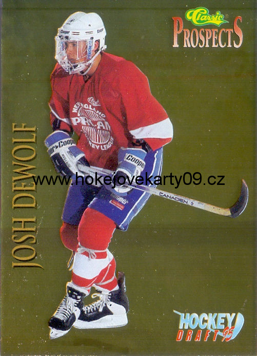 95-96 Classic Draft - Josh DEWOLF č. 59 GOLD