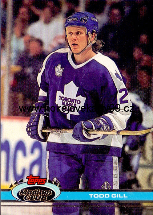 91-92 Stadium Club - Todd GILL č. 336