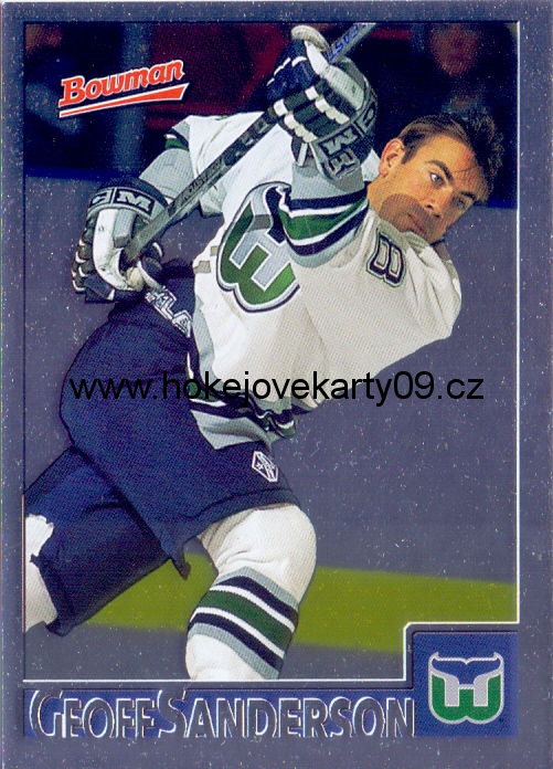 95-96 Bowman - Geoff SANDERSON č. 67 Foil