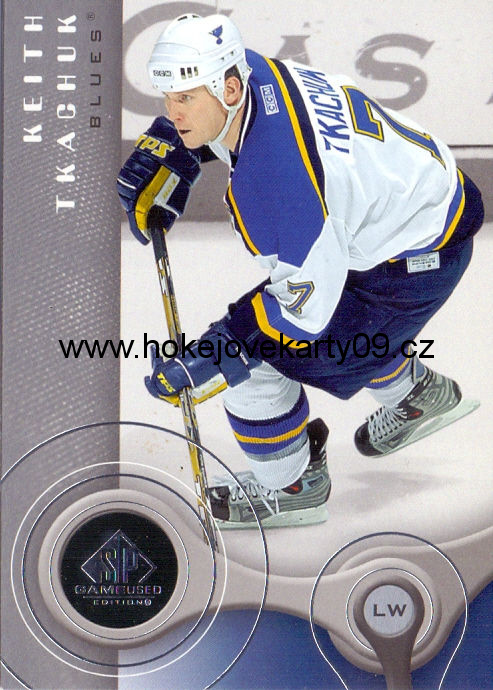 05-06 SP Game Used - Keith TKACHUK č. 85