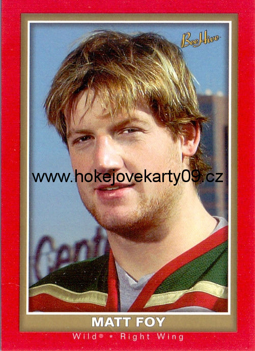 05-06 Bee Hive - Matt FOY č. 138 (RC) RED