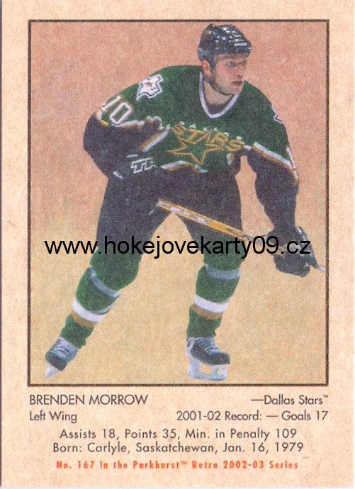 02-03 Parkhurst Retro - Brenden MORROW č. 167