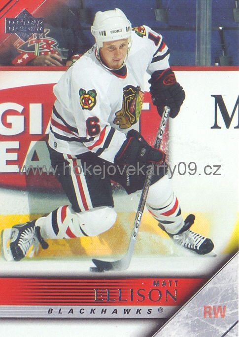 05-06 Upper Deck - Matt ELLISON č. 290