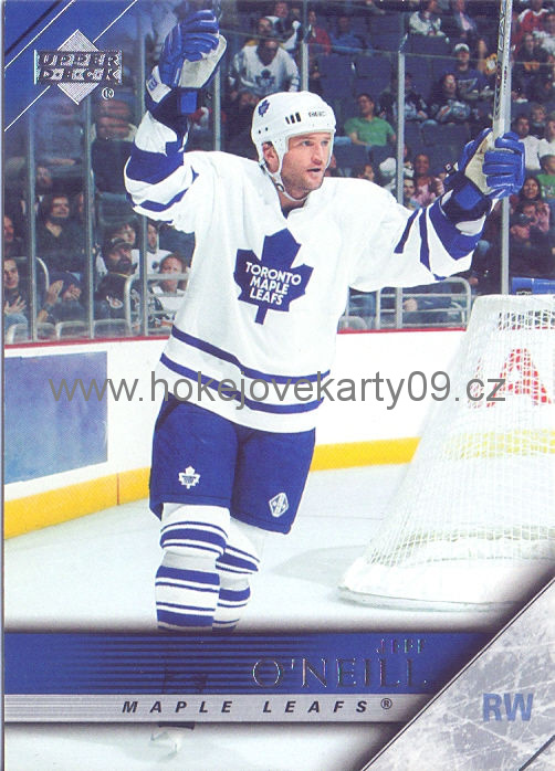 05-06 Upper Deck - Jeff O'NEILL č. 424