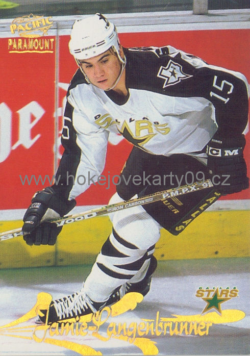 97-98 Paramount - Jamie LANGENBRUNNER č. 58