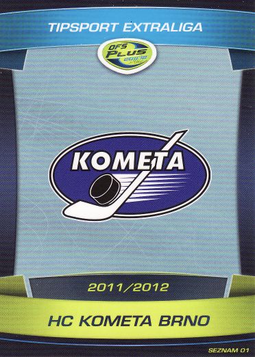 HC Kometa Brno - č. 01