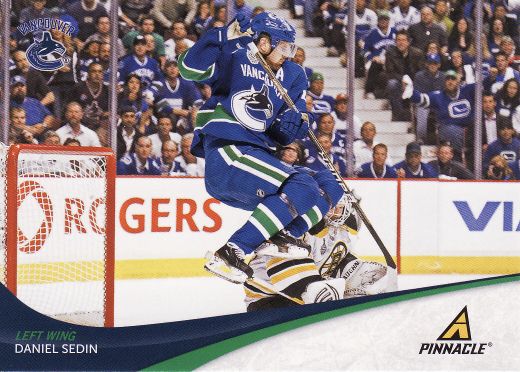 2011-12 Pinnacle - Daniel SEDIN č. 22