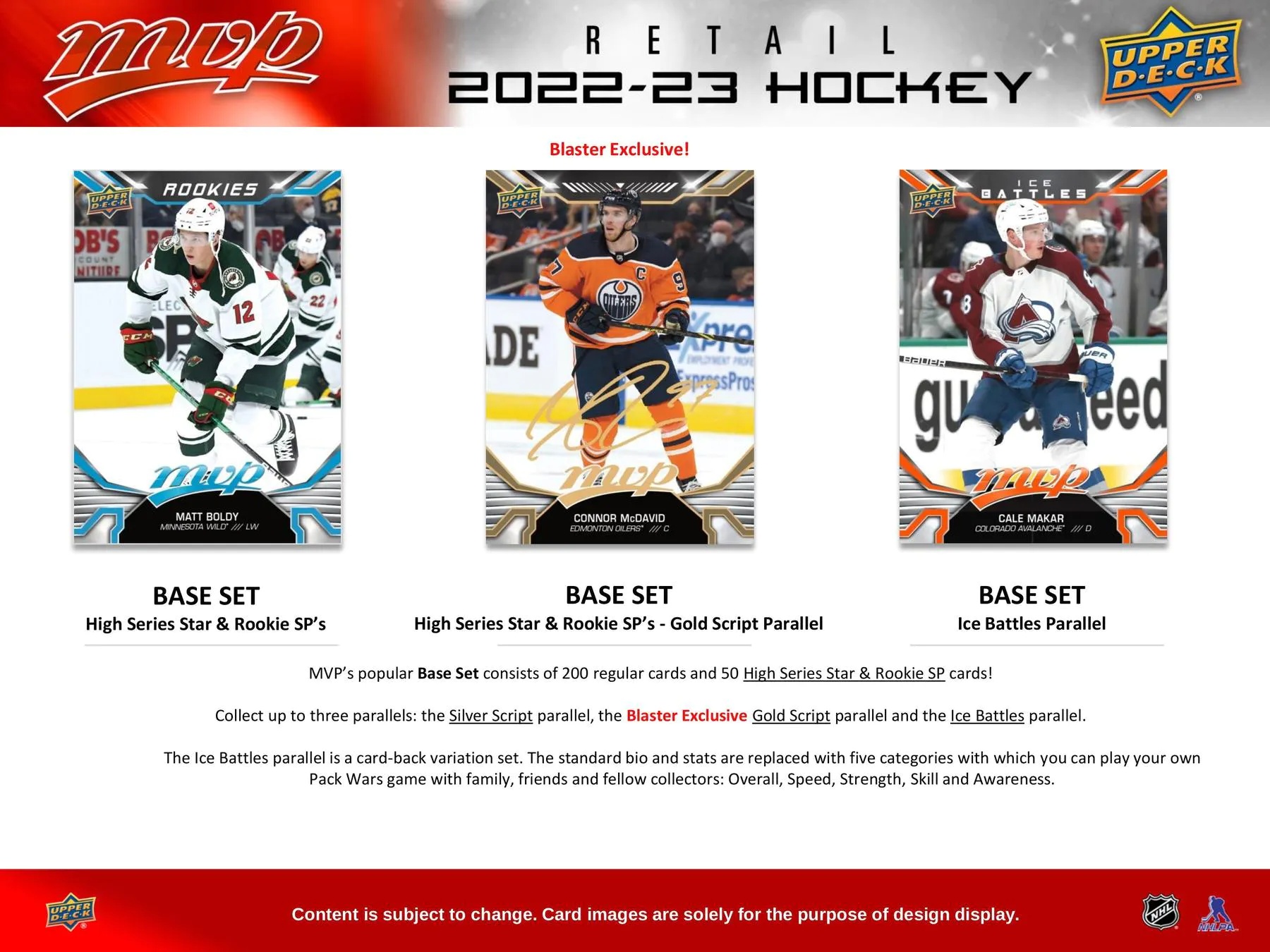 2022-23 NHL MVP Gravity Retail balíček
