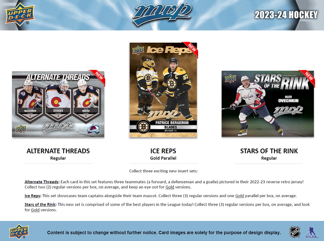 2023-24 NHL MVP Hobby Box
