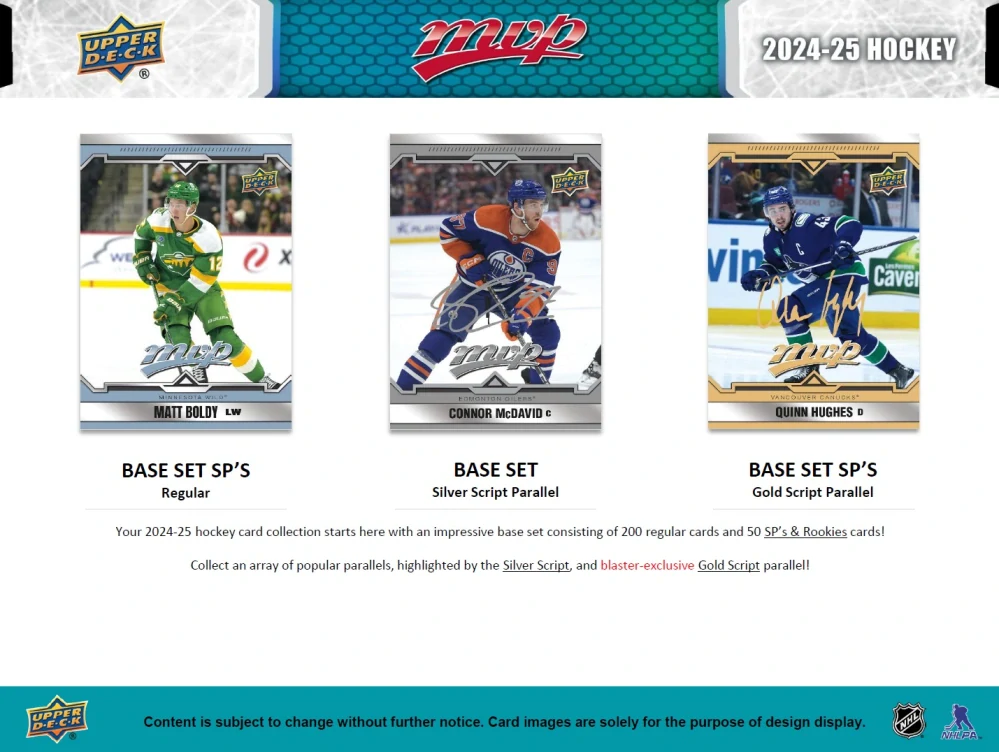 2024-25 Upper Deck MVP Blaster Box