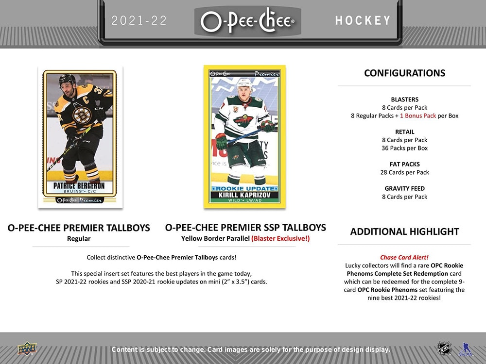 2021-22 O-Pee-Chee Retail Box
