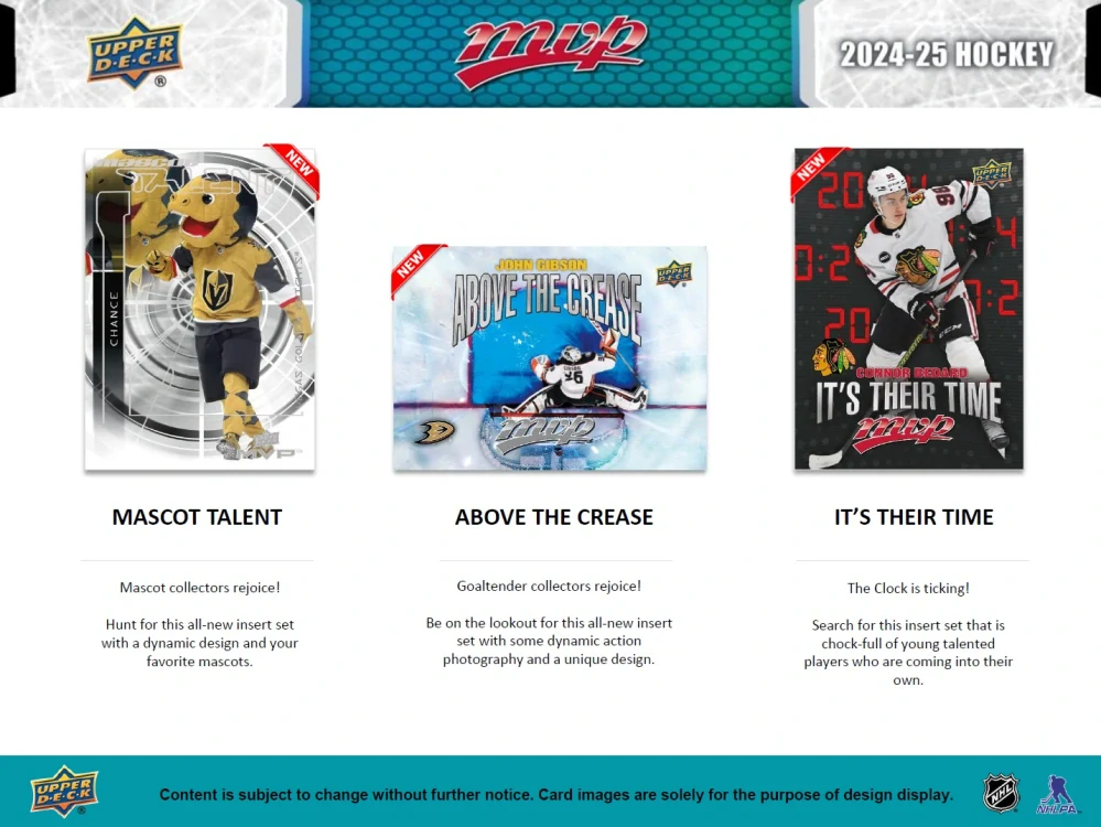 2024-25 Upper Deck MVP Blaster Box