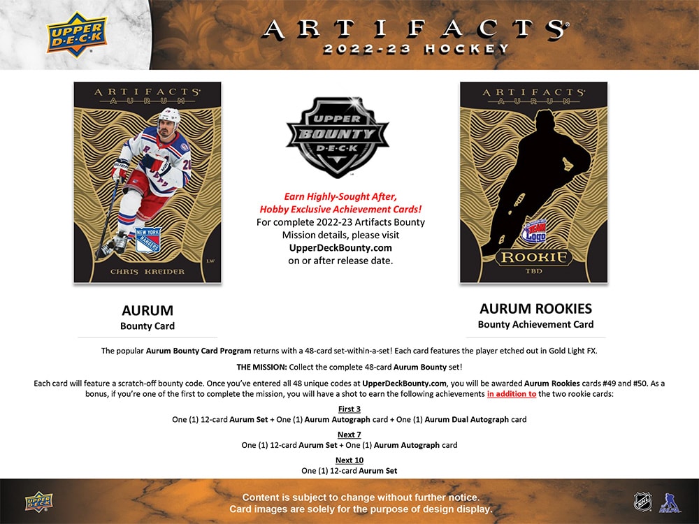 2022-23 Upper Deck Artifacts Retail Box